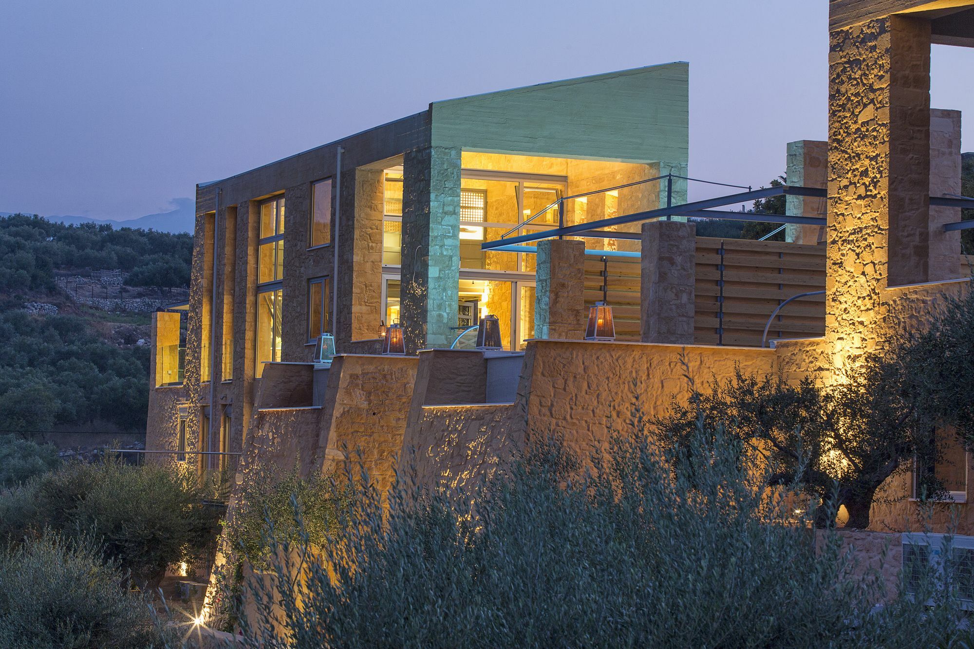 Olea Villas - Infinity Pool, Hot Tub, Sea Views Marathi  Bagian luar foto
